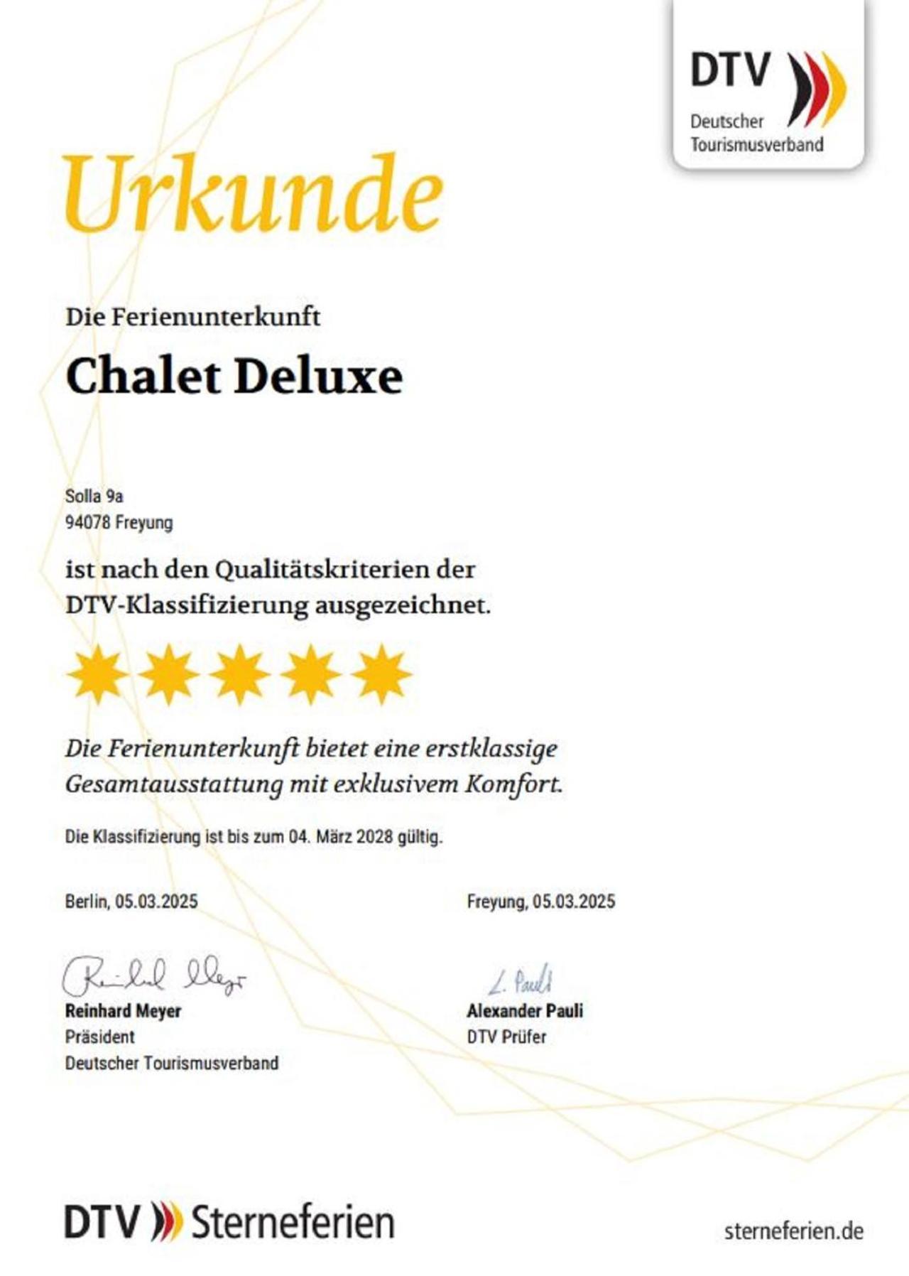 Chalet Deluxe Freyung Dış mekan fotoğraf